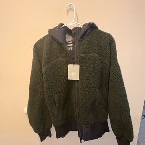 Canada Goose Green Sherpa Jacket